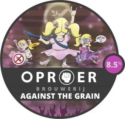 Against the Grain van Oproer logo